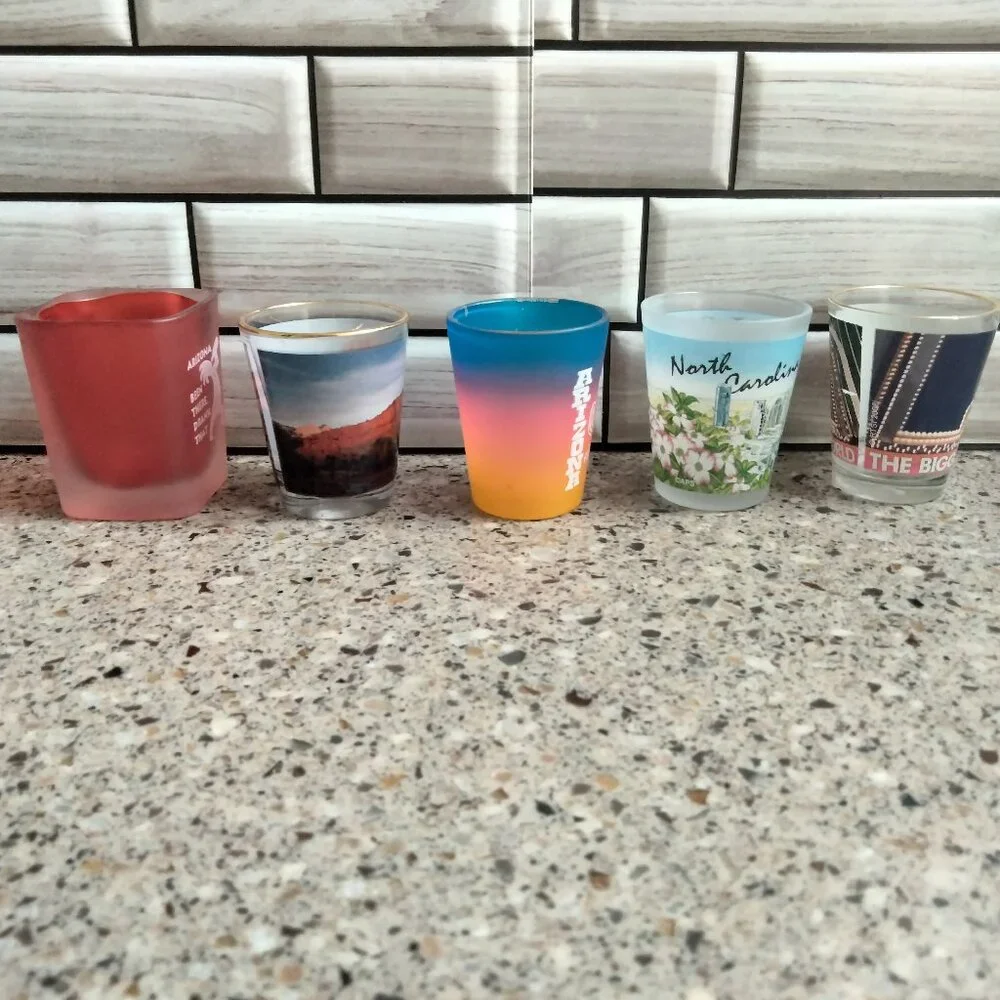 U.S. Places Shot Glasses
